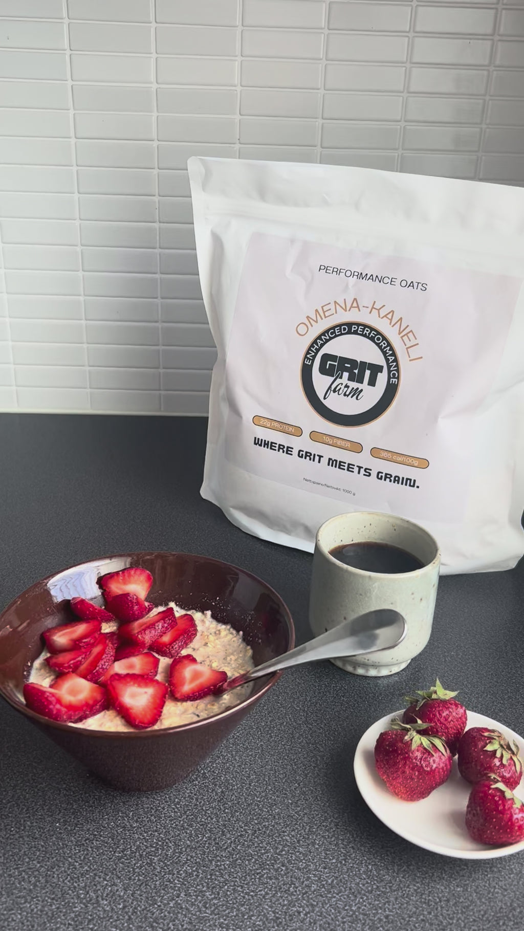 1 KG Apple-Cinnamon Protein Porridge | Performance Oats